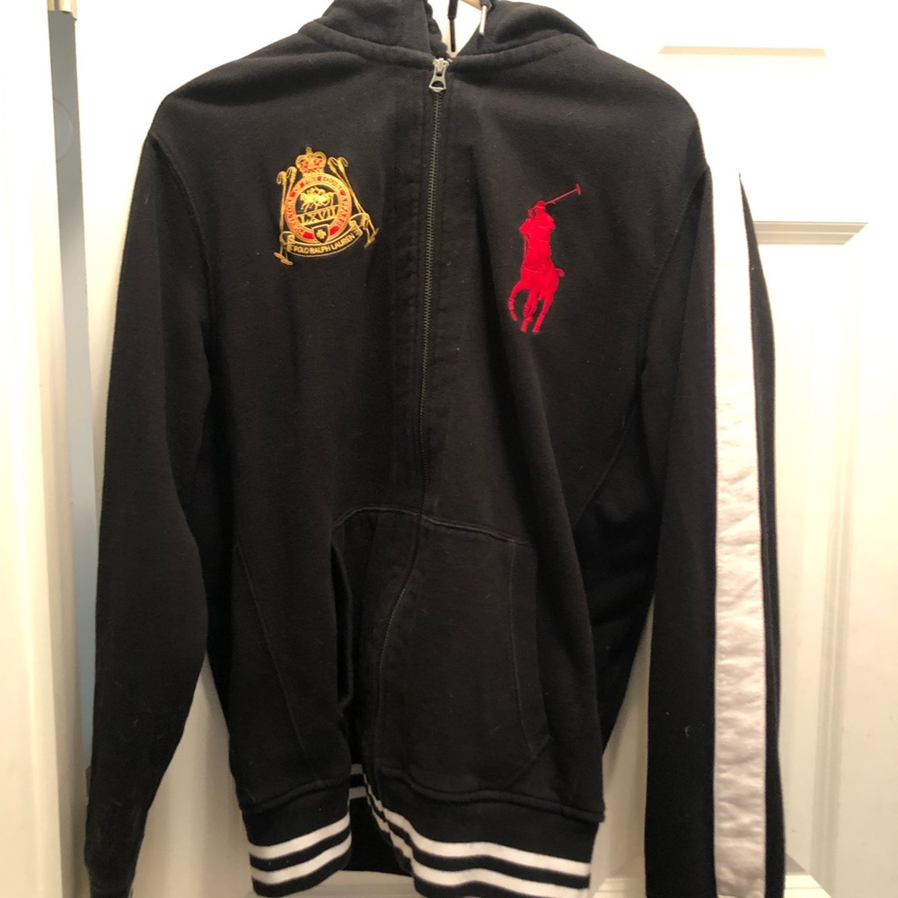 Polo zip hoodie